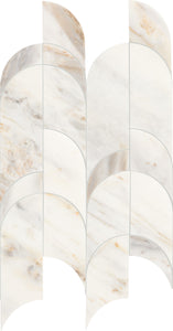 Daltile Gamma Bella Archway Polished Mosaic Natural Stone Tile