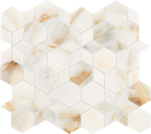 Daltile Gamma Bella Hypnotic XL Honed Mosaic Natural Stone Tile