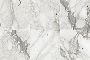 Daltile Marble Venetian Calacatta Square 18x18 Honed Stone Tile