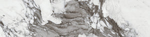 Daltile Marble Attache Lavish Pearl Arabesque Rectangle 6x24 Matte Floor Tile