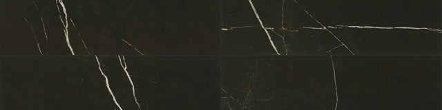 Daltile Marble Attache Nero Rectangle 6x24 Matte Floor Tile