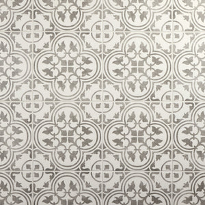 Daltile Memoir Petal Grey Petal 12x12 Matte Floor Tile Deco ME20SQ1212MTJJ1