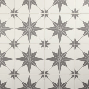 Daltile Memoir Jewel Black Square 12x12 Matte Floor Tile ME27SQ1212VMT