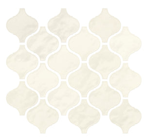 Daltile Mesmerist Spirit Arabesque 3x3 Glossy Mosaic Tile