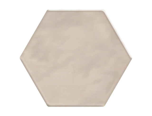 Daltile Mesmerist Trance Hexagon 4 Undulated Glossy Wall Tile