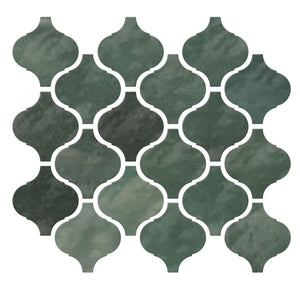 Daltile Mesmerist Allure Arabesque 3x3 Glossy Mosaic Tile