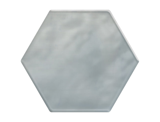 Daltile Mesmerist Whimsy Hexagon 4 Undulated Glossy Wall Tile