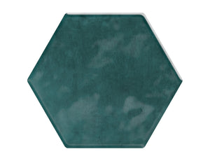 Daltile Mesmerist Mystique Hexagon 4 Undulated Glossy Wall Tile