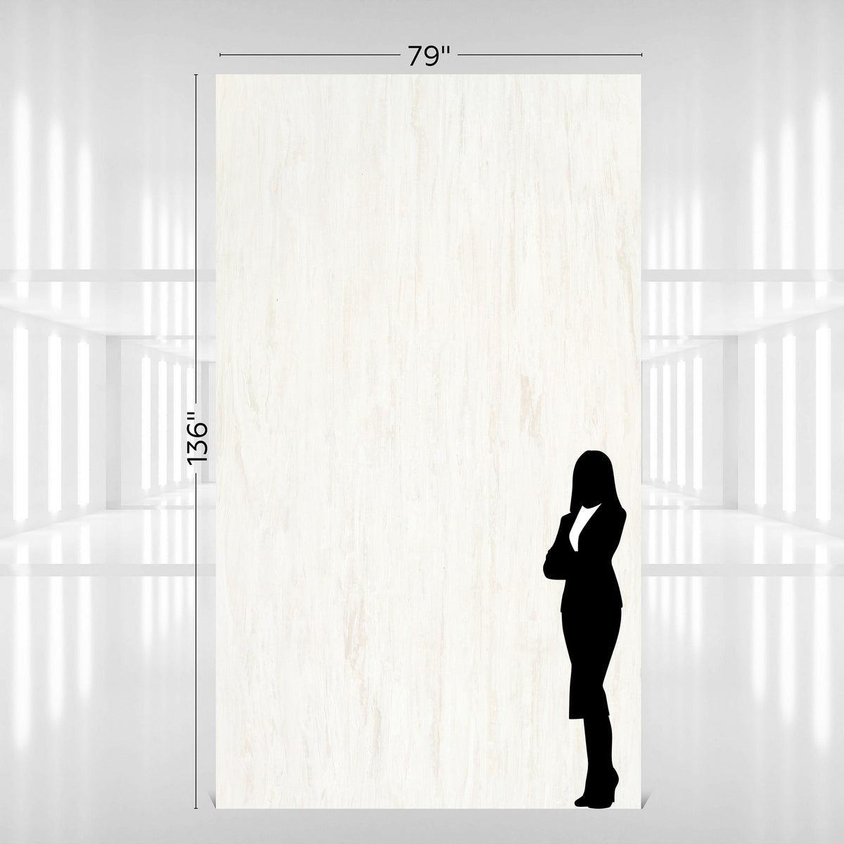 Daltile ONE Quartz - Stone Look Rainier Slab 136x79 Polished 3CM ViaTech Quartz Slab