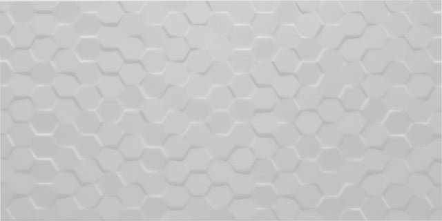Daltile Multitude Urban Grey Rectangle 12x24 Hex Textured Wall Tile