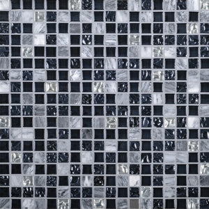 Daltile Marvel Mystique Straight Joint 5/8x5/8 Mixed Mosaic Tile