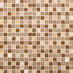 Daltile Marvel Allure Straight Joint 5/8x5/8 Mixed Mosaic Tile