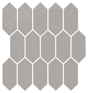 Daltile Mythology Harmonia Picket 2x5 Glossy Mosaic Tile