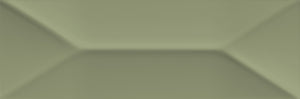 Daltile Mythology Chronos Rectangle 4x12 Wave Crest Glossy Wall Tile