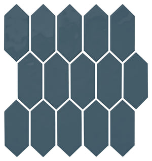 Daltile Mythology Titan Picket 2x5 Glossy Mosaic Tile
