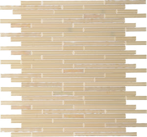Daltile Opulence Silk Random Linear 3/8 Glass Mosaic Tile