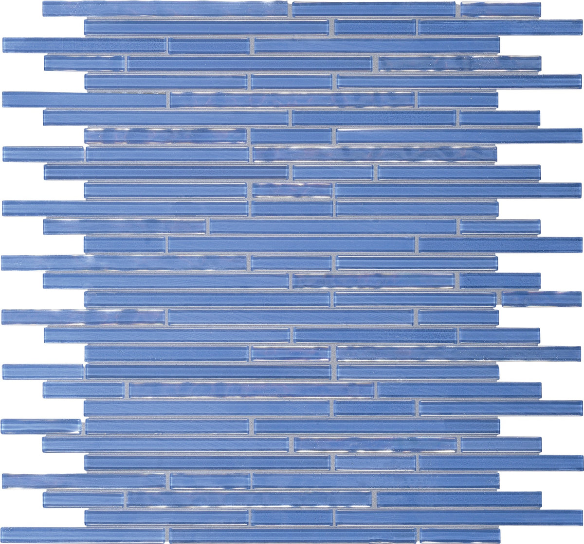 Daltile Opulence Opal Random Linear 3/8 Glass Mosaic Tile