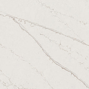 Daltile ONE Quartz - Marble Look Telluride Slab 136x79 Polished 3CM Quartz Slab