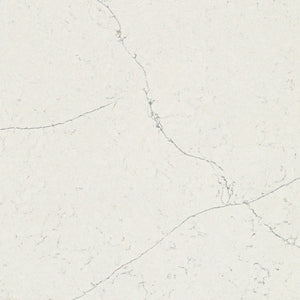Daltile ONE Quartz - Marble Look Valor White Slab 136x79 Lava 2CM Quartz Slab