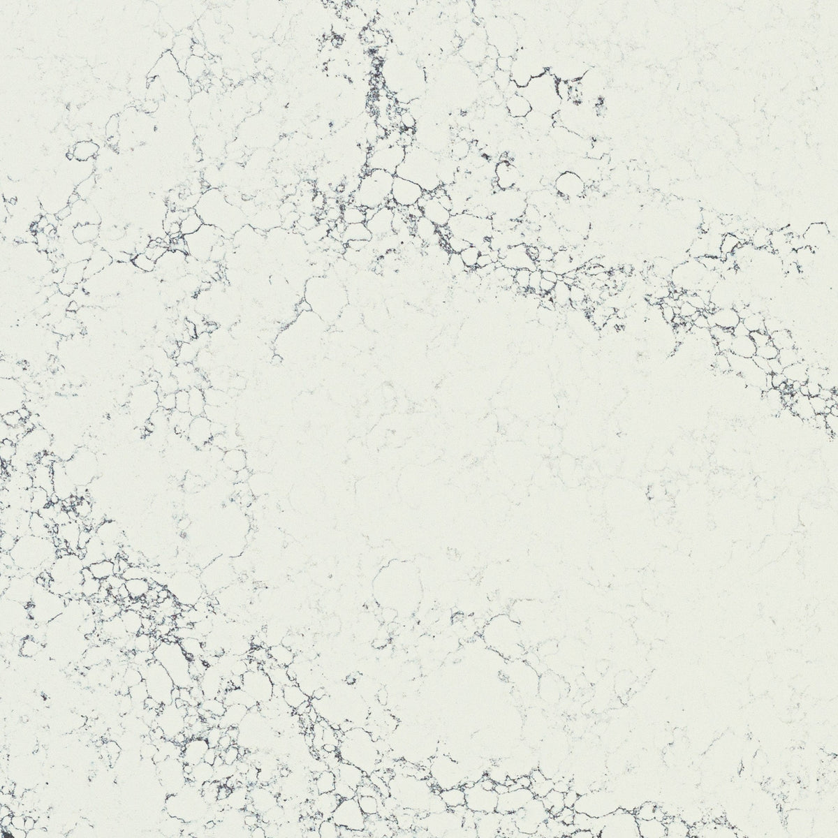 Daltile ONE Quartz - Marble Look Arabescato Twilight Slab 136x79 Polished 3CM Quartz Slab