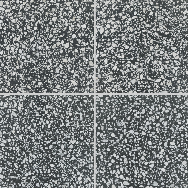 Daltile Outlander Onyx Square 24x24 Medio Stepwise Matte Floor Tile