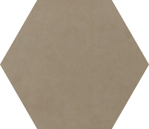 Daltile Bee Hive Taupe Hexagon 24x20 Matte Floor Tile