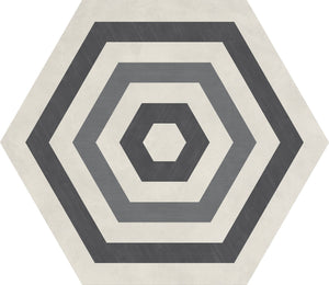Daltile Bee Hive Target Cool Blend Target 24x20 Matte Floor Tile Deco
