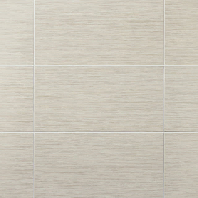 Daltile Fabrique Creme Linen Rectangle 4x24 Matte Floor Tile