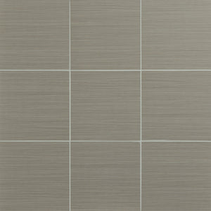 Daltile Fabrique Gris Linen Square 12x12 Matte Floor Tile