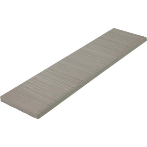 Daltile Fabrique Gris Linen S43C9 Bullnose Matte Floor Tile Trim