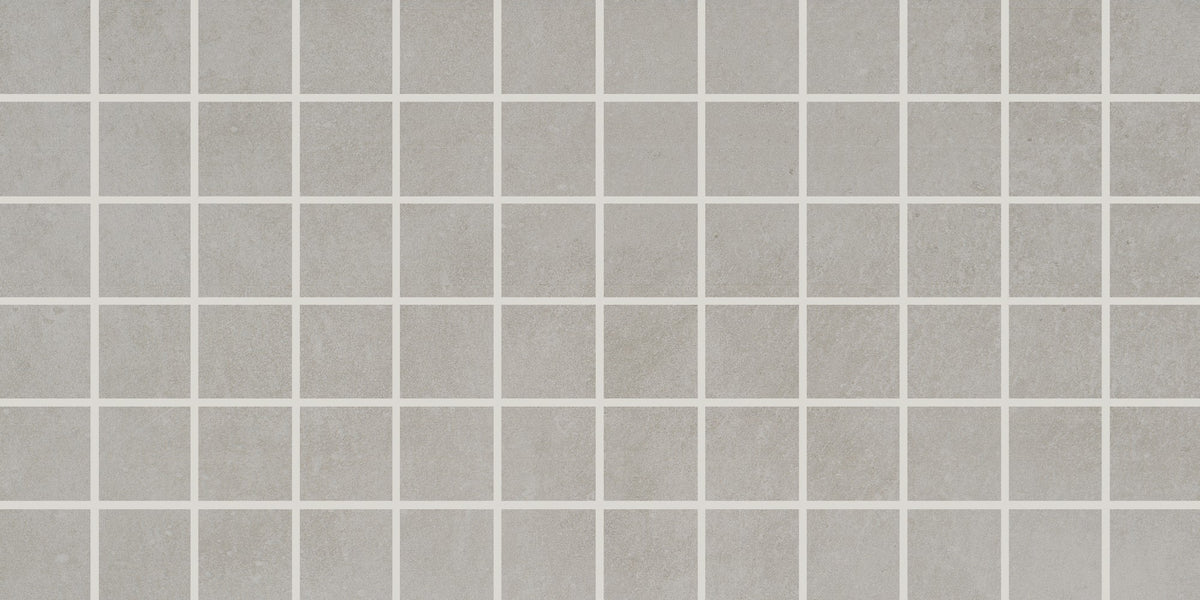 Daltile Portfolio Dove Grey Straight Joint 2x2 Matte Mosaic Tile