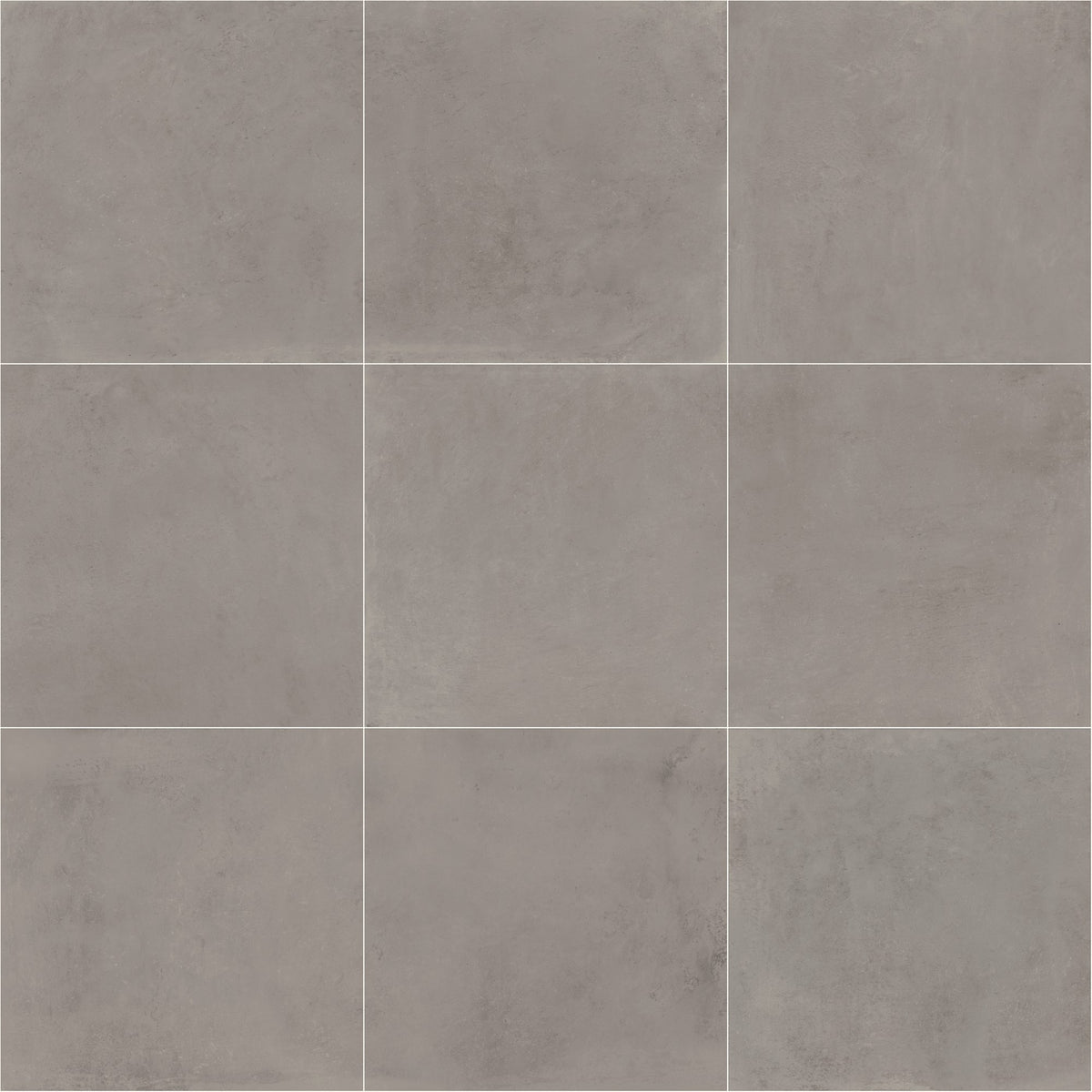 Daltile Portfolio Ash Grey Square 24x24 Matte Floor Tile