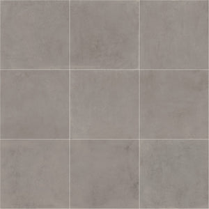 Daltile Portfolio Ash Grey Square 24x24 Matte Floor Tile
