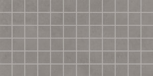 Daltile Portfolio Ash Grey Straight Joint 2x2 Matte Mosaic Tile
