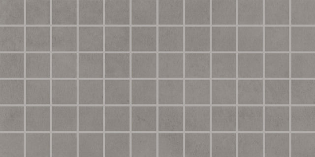 Daltile Portfolio Ash Grey Straight Joint 2x2 Matte Mosaic Tile
