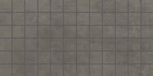 Daltile Portfolio Iron Grey Straight Joint 2x2 Matte Mosaic Tile