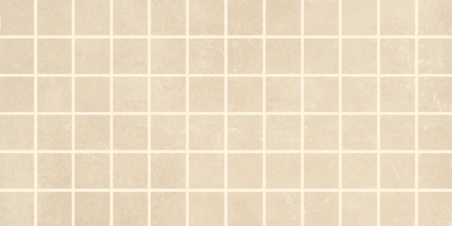 Daltile Portfolio Cream Straight Joint 2x2 Matte Mosaic Tile