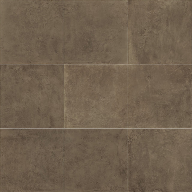 Daltile Portfolio Chocolate Square 24x24 Matte Floor Tile