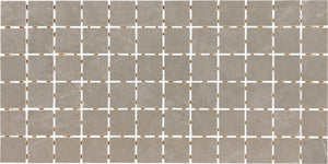 Daltile Platinum Sand Straight Joint 2x2 Matte Mosaic Tile