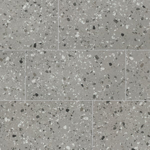 Daltile Poke Smoke Flecks Rectangle 12x24 Matte Floor Tile