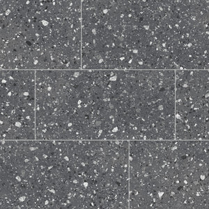 Daltile Poke Raven Flecks Rectangle 12x24 Matte Floor Tile