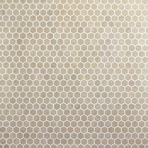 Daltile Perpetuo Elegant Beige Hexagon 1.5 Matte Mosaic Tile