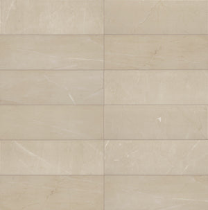 Daltile Perpetuo Elegant Beige Rectangle 12x24 Polished Floor Tile