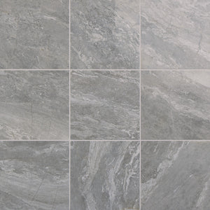 Daltile Perpetuo Eternal Grey Square 12x12 Matte Floor Tile