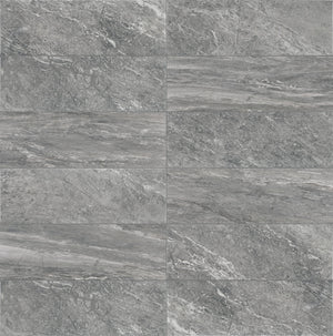 Daltile Perpetuo Eternal Grey Rectangle 12x24 Polished Floor Tile