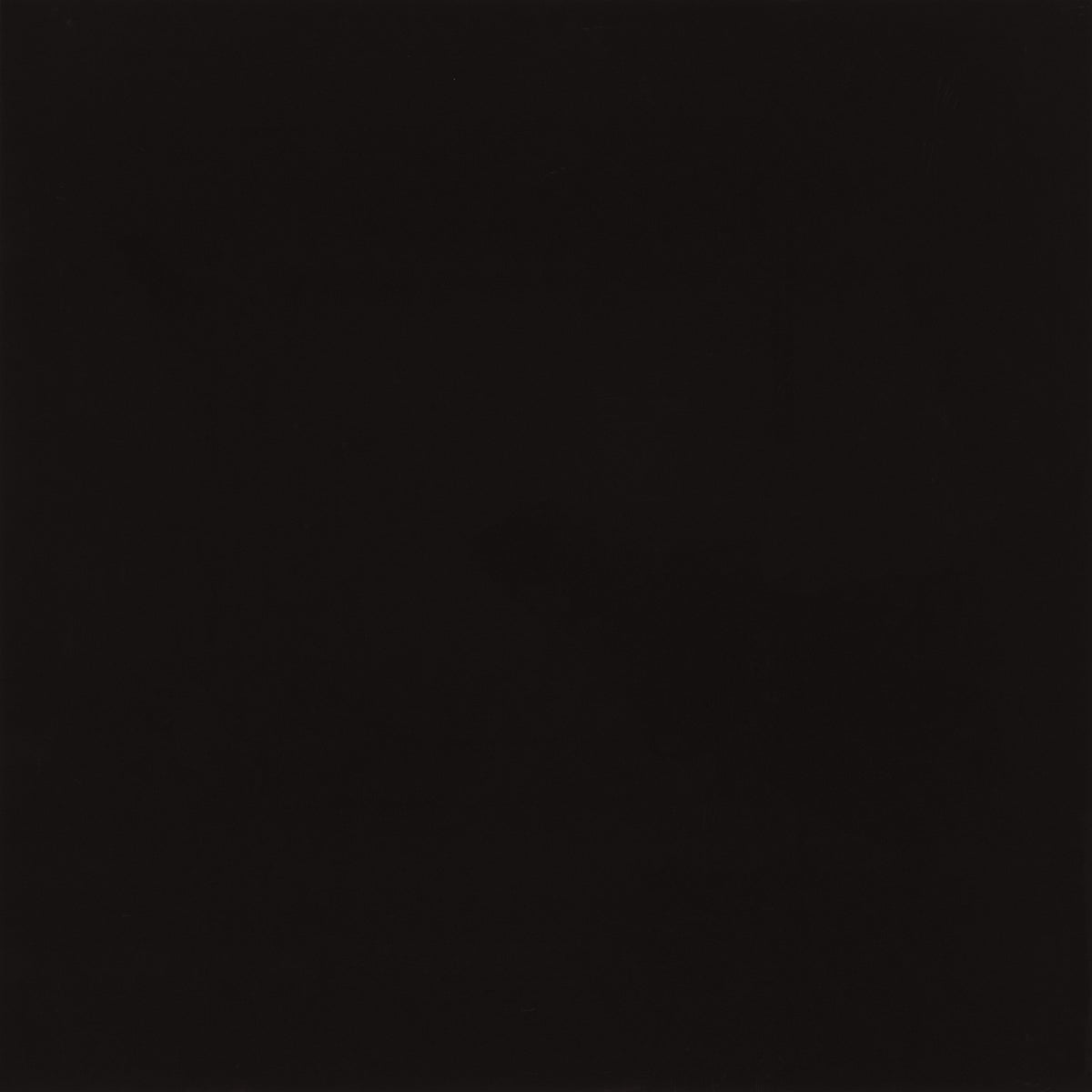 Daltile Pure Black Square 12x12 Polished Floor Tile