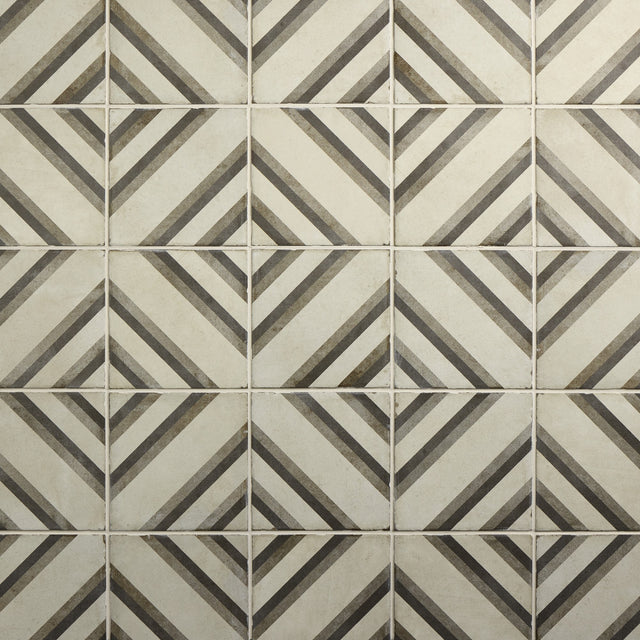 Daltile Quartetto Cool Piazza Piazza 8x8 Matte Floor Tile Deco