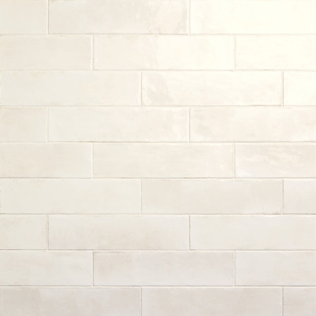 Daltile Relicca Pristine Rectangle 4x16 Handcrafted Glossy Wall Tile