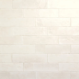 Daltile Relicca Pristine Rectangle 4x16 Handcrafted Glossy Wall Tile