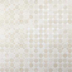 Daltile Relicca Deckle Octagon / Dot 2 Mixed Mosaic Tile